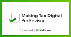 Making Tax Digital - ProAdvisor